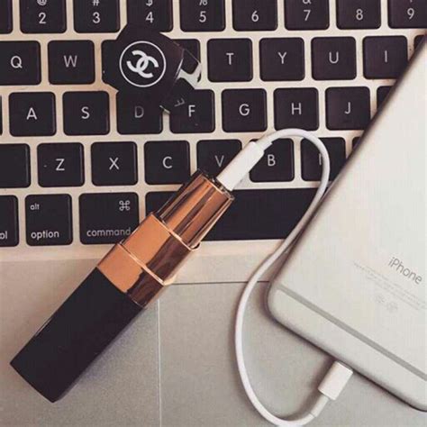 chanel lipstick power bank charger|Chanel lipstick shades.